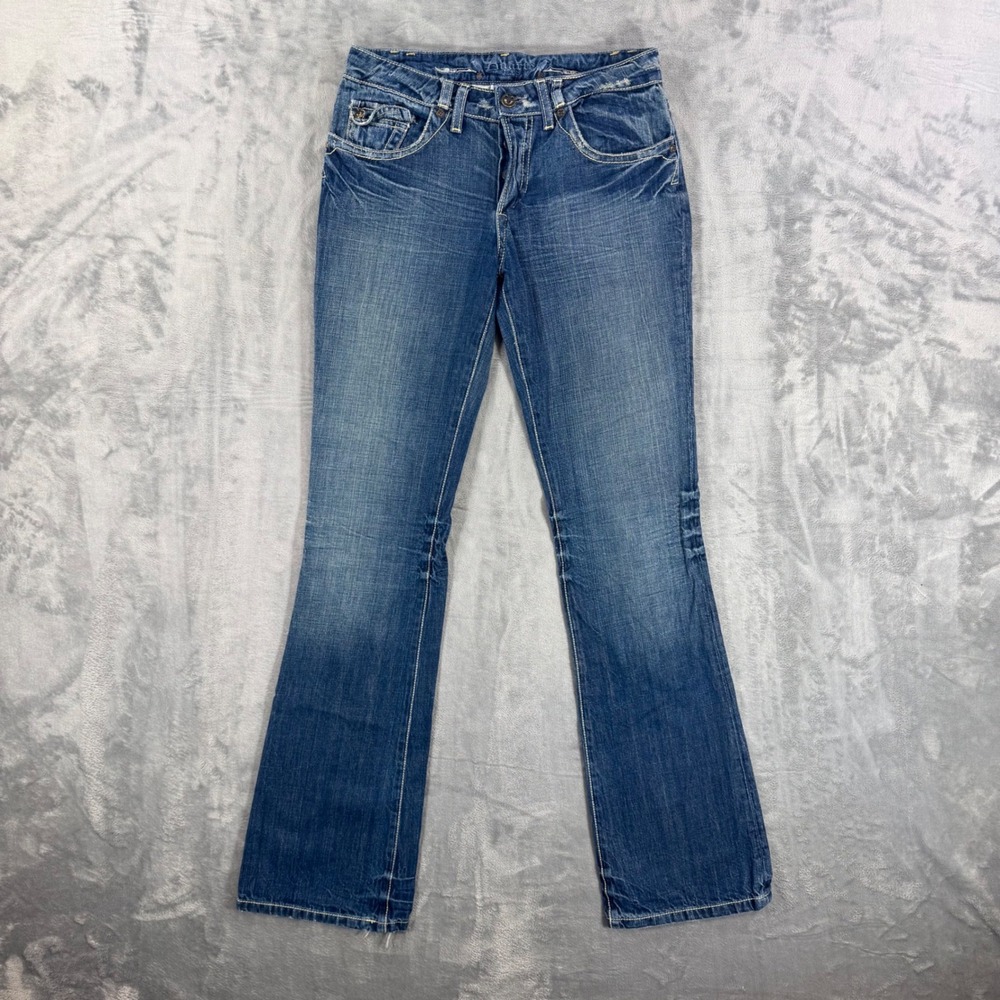 Duarte Jeans Bootcut Jeans Women's Size 26 Blue Button Fly USA‎ Made